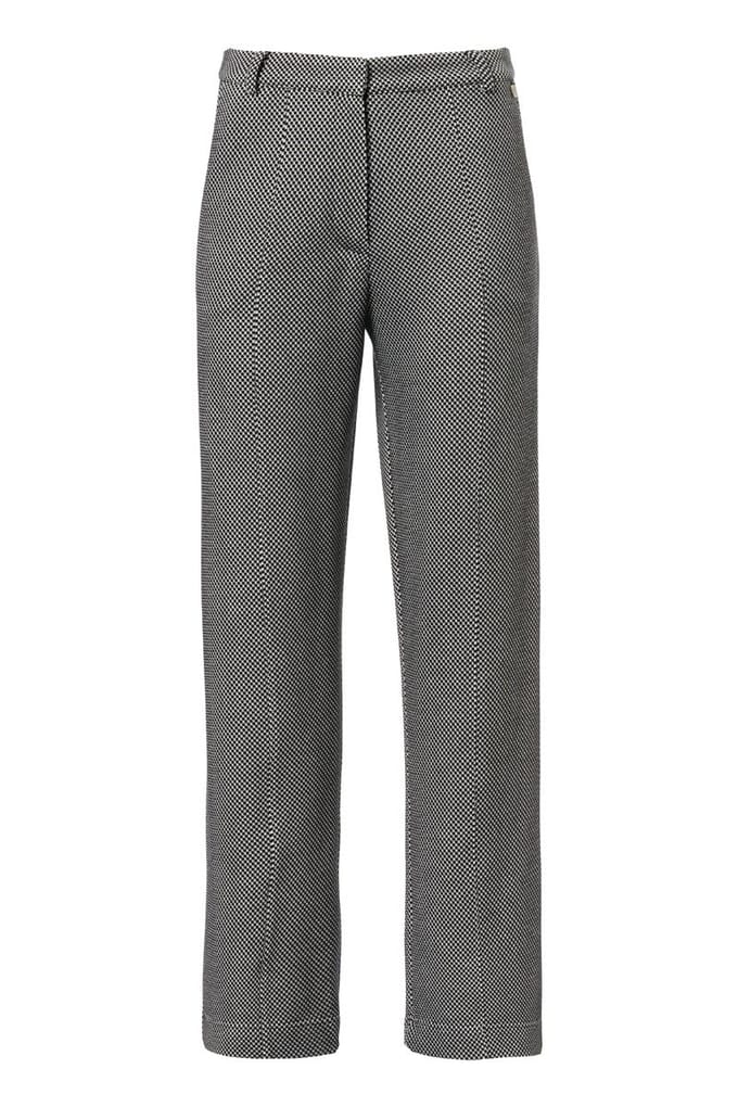 Leony Broek Zwart / Off White