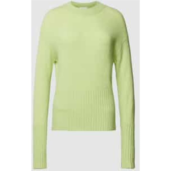 Regular fit gebreide pullover met mohairgehalte model 'Pasti'