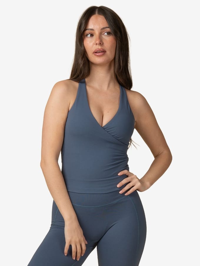 XXL Sportswear Soft Balance Top - Blue Blauw M