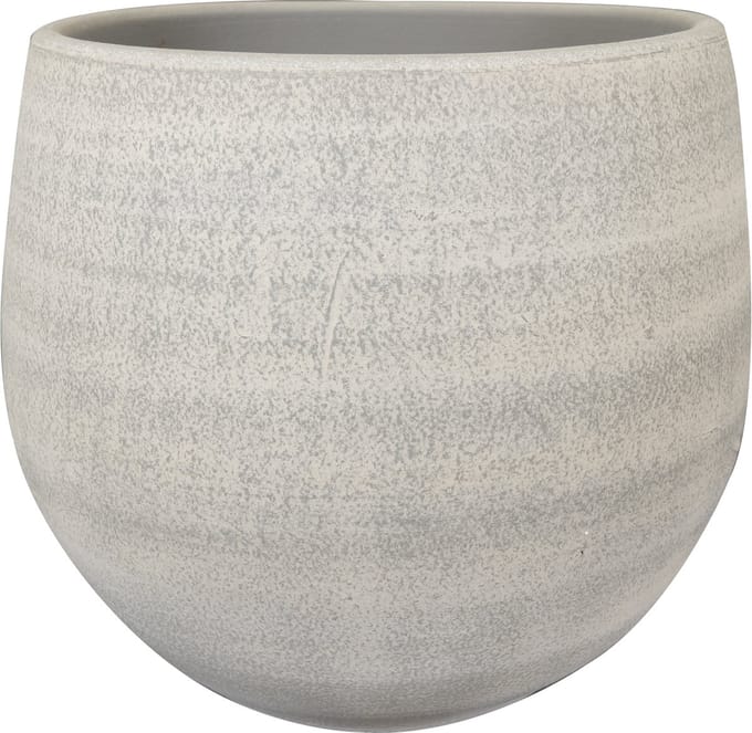 Ter Steege Bloempot Esra Concrete Grijs D 26 cm H 26 cm