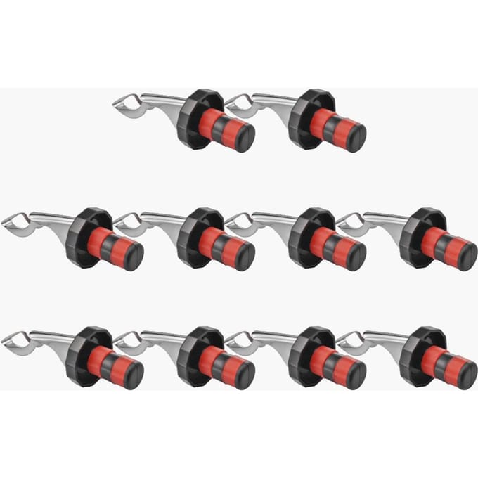1-10 stuks Druk Wijnstopper Vacuüm Verzegelde Plug Wijnflesstopper Wijn Champagne Doppen Barware Keukengereedschap Wijnflesstopper