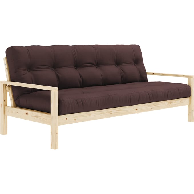 Karup Knop slaapbank - 715 Brown - 101ClearLacquered