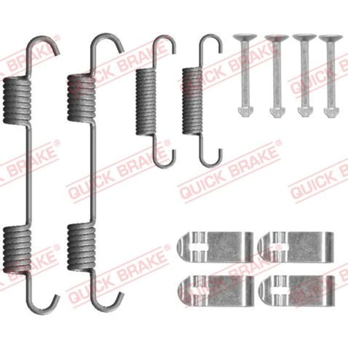 Toebehorenset, remschoenen QUICK BRAKE 105-0078