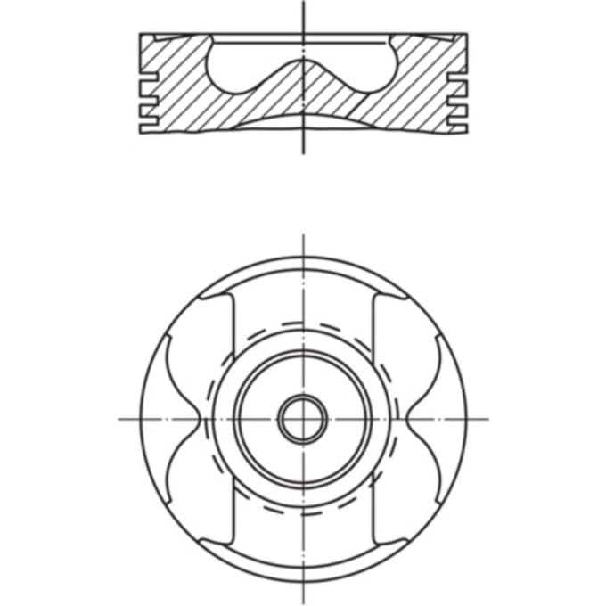 Zuiger MAHLE 021 PI 00129 000
