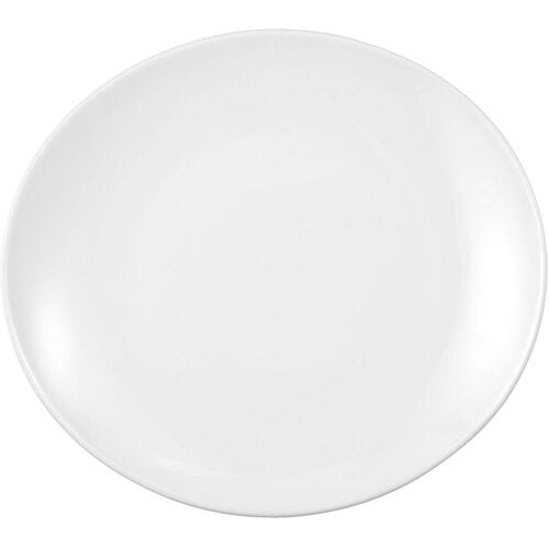 (6 stuks) SELTMANN WEIDEN Bord - plat ovaal - 302x277mm - Wit Wit