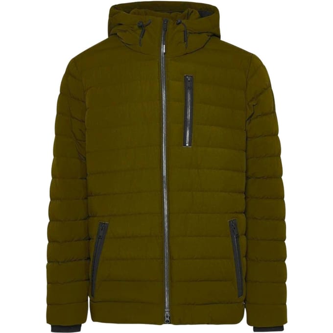 Moose Knuckles Hooper Park Green Down Jacket