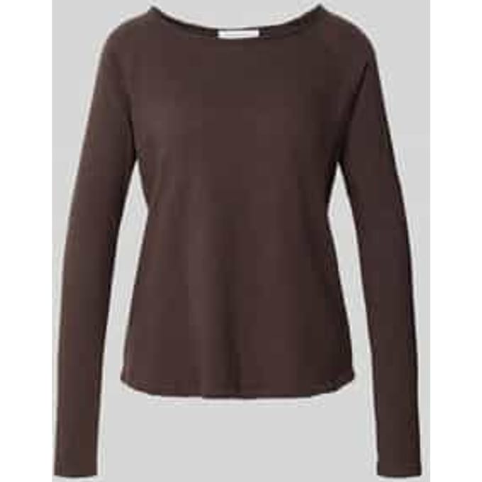 Regular fit shirt met lange mouwen van puur katoen