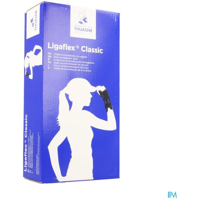 Thuasne Ligaflex Class. Pols Links Zwart T1 243502