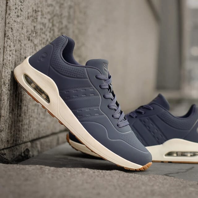 Q1905 Sneaker hank midden/ wit