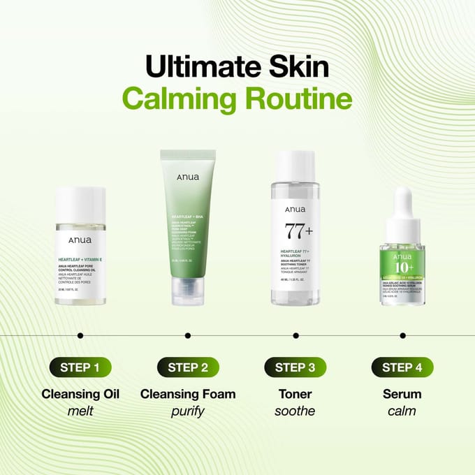 Anua KPop Demon Hunters Calming Skin Discovery Set