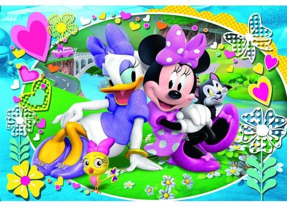Clementoni - Puzzel - 104 Stukjes - Minnie Mouse Picknick - Kinderpuzzel - Vanaf 4 Jaar