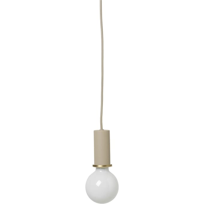 Ferm Living Socket hanglamp - cashmere - laag