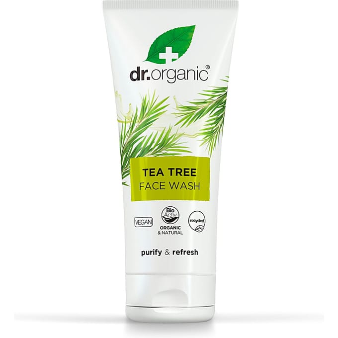 Dr. Organic Tea Tree Face Wash - 200 ml