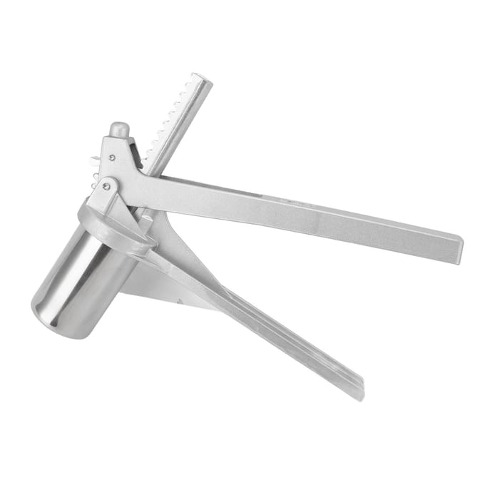 Handmatige Noodlepersmachine RVS Veelzijdig Compact Pastamachine voor Keuken Thuis L white