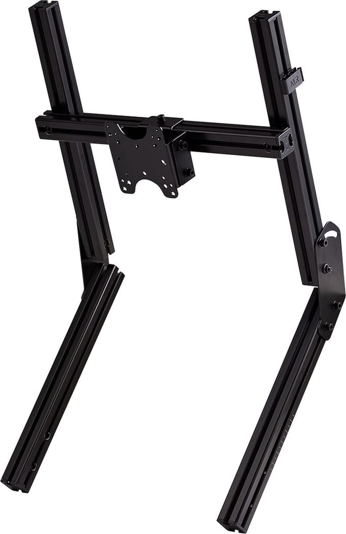 Next Level Racing Elite Direct Mount Overhead Monitor Add-on - Black Edition - Max - recommended for