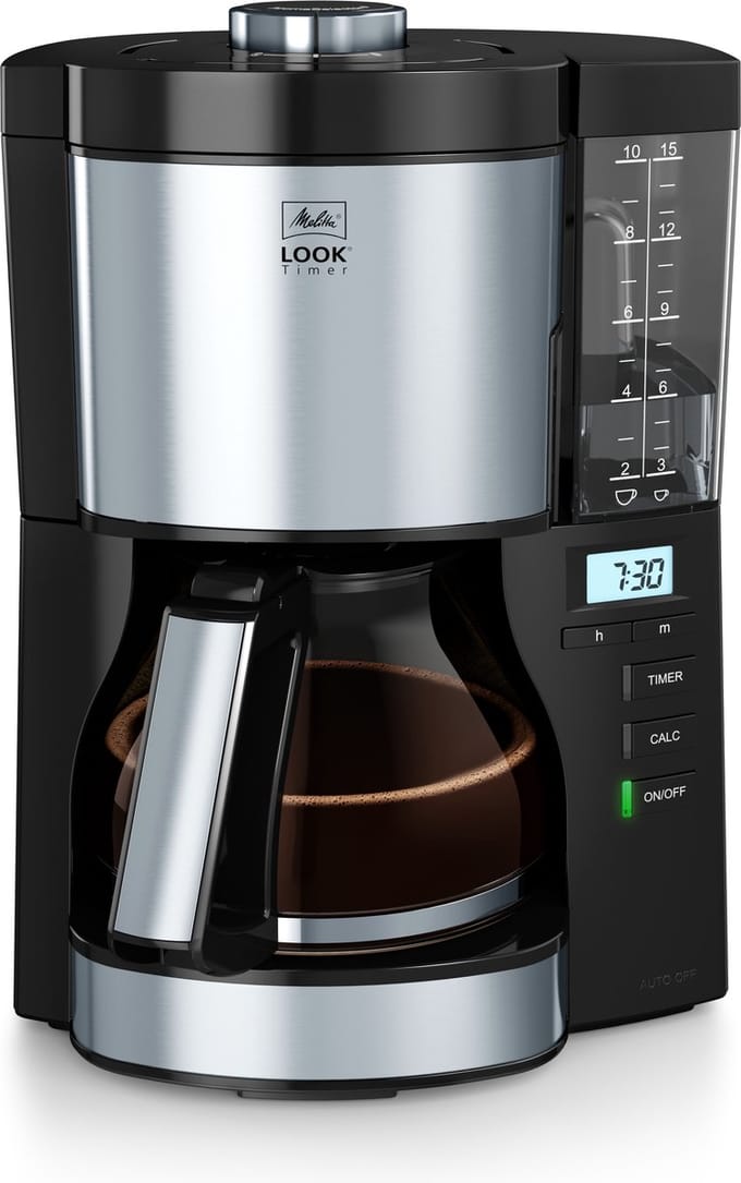 Melitta Look Timer koffiezetapparaat 1025-08 zwart
