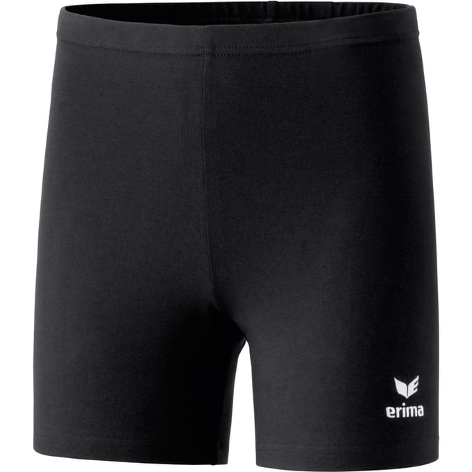 Erima Verona Tight Sportshort Kinderen - Zwart - Maat 128