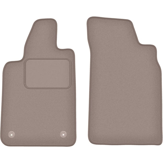 Beige frontmatten voor: Fiat Barchetta coupé, cabrio (1995-2005)