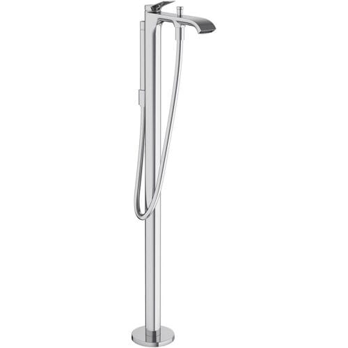 Hansgrohe Vivenis vrijstaande badmengkraan opbouw met handdoucheset chroom
