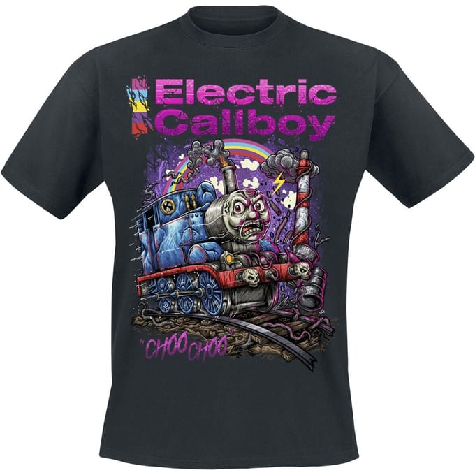 Electric Callboy Choo Choo Unisex T-shirt - zwart - L