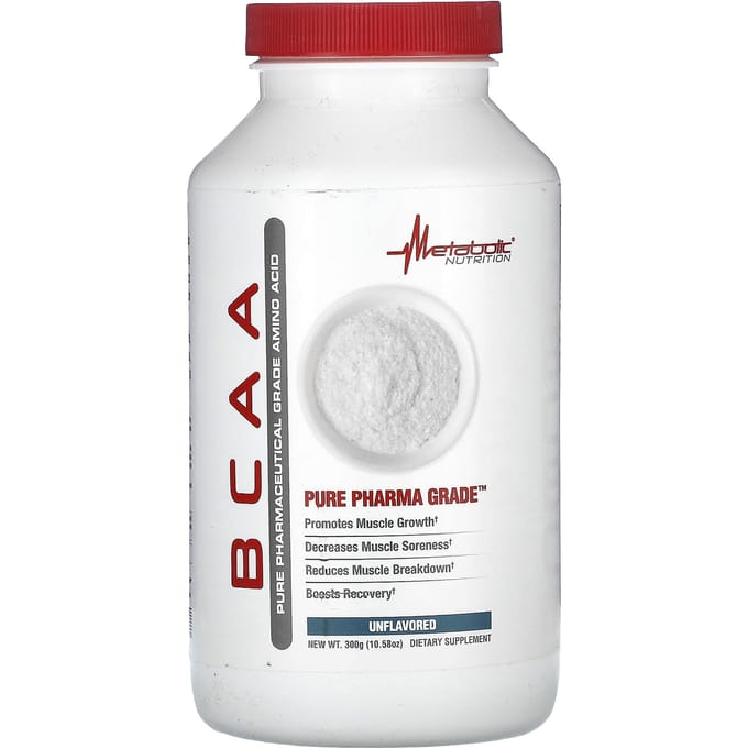 Metabolic Nutrition, BCAA, Non aromatisé, 10.58 oz (300 grammes)