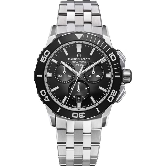 Maurice Lacroix Pontos PT1038-SSL22-330-1 Pontos S Solar Chronograph Horloge