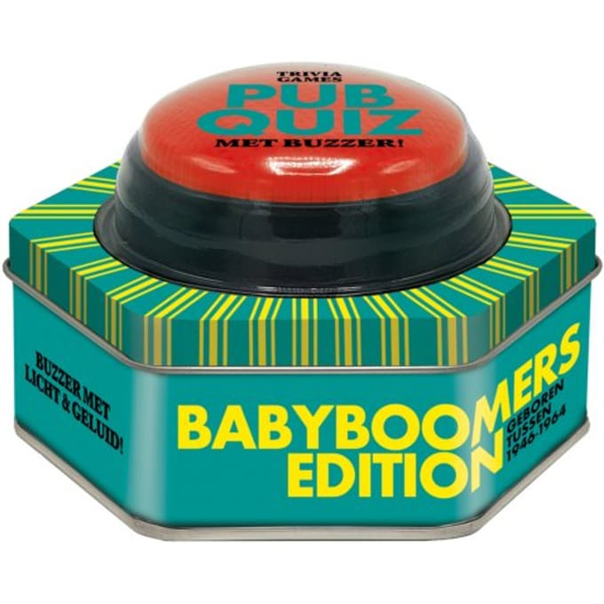 Pubquiz Met Buzzer - Babyboomers Edition - ImageBooks Factory