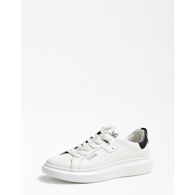 GUESS - Maat 41 - Kurt Heren Sneakers - Wit