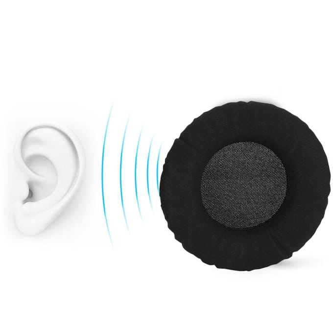 Oorkussens Kussen Schuim Oorkussens Hoes Vervanging voor Sennheiser Urbanite XL Hoofdtelefoon black