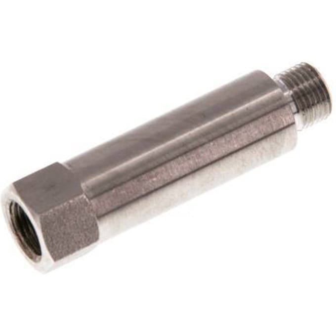 G 1/8'' F/M RVS Verlengstuk 40 Bar - 45 mm - FL2S-FM-ST-018G-45L