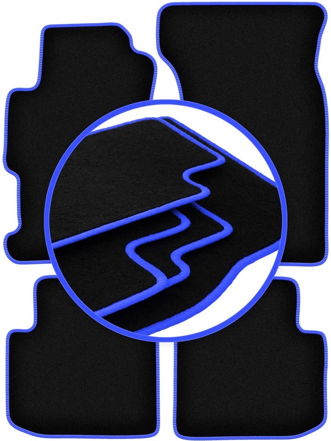 CARLUX-BLUE automatten voor: Honda Accord VI coupé (1998-2002)