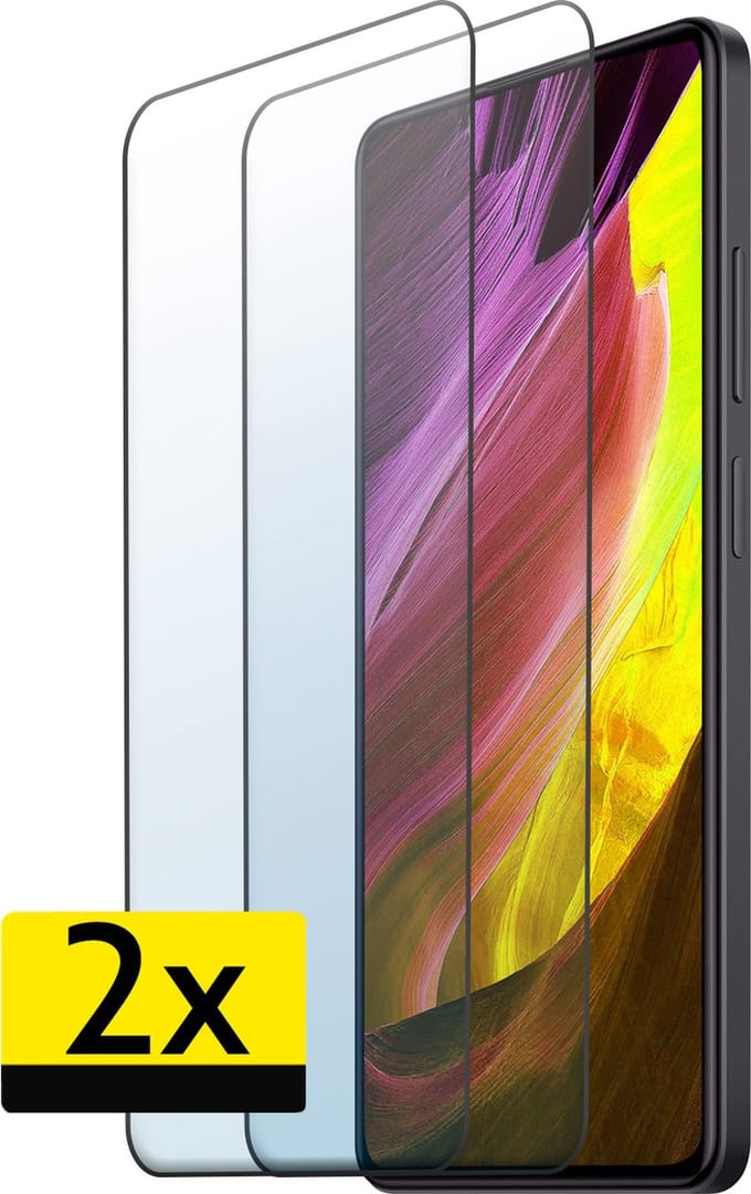 Screenprotector - Geschikt voor Xiaomi Redmi Note 12 Pro - 2 Stuks - Extra Sterk - Beschermglas - Gehard Glas - Tempered Glass - Screen Protector
