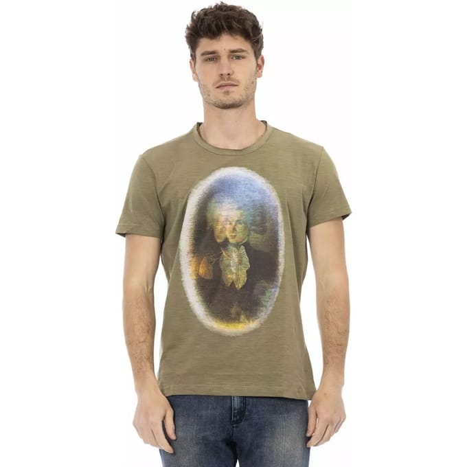 Grafische T-shirt Korte Mouwen Ronde Hals