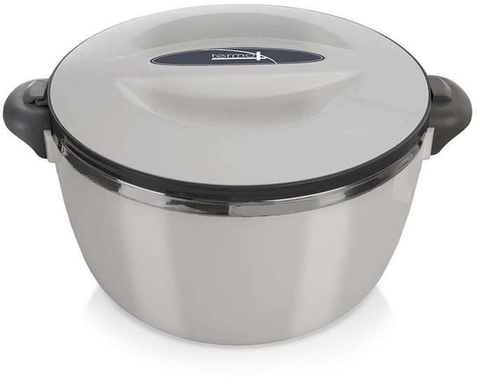 Orion Termo Serie - Roestvrijstalen Lunchtrommel - 3,5L - Grijs