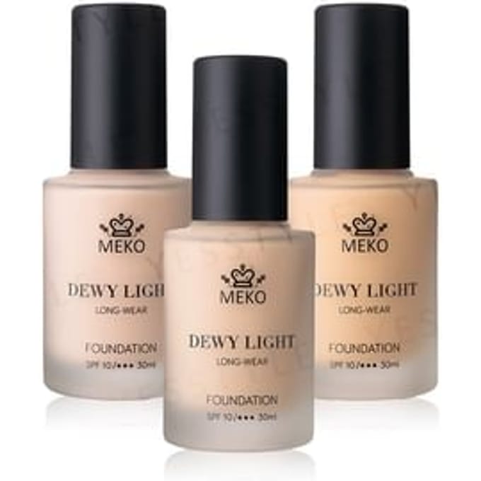 MEKO - Dewy Light Long-Wear Foundation SPF 10 PA+++ 01 Pink Ocher - 30ml
