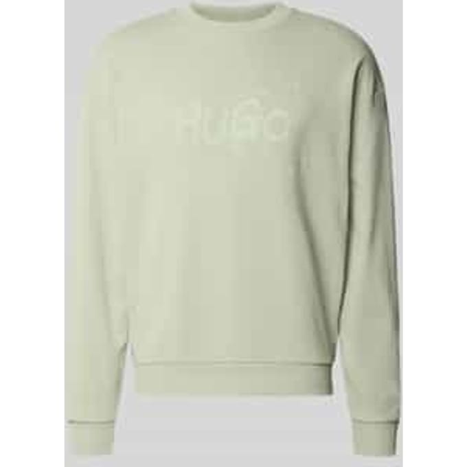 Regular fit sweatshirt van puur katoen Model 'NIEROFIX_CREW'