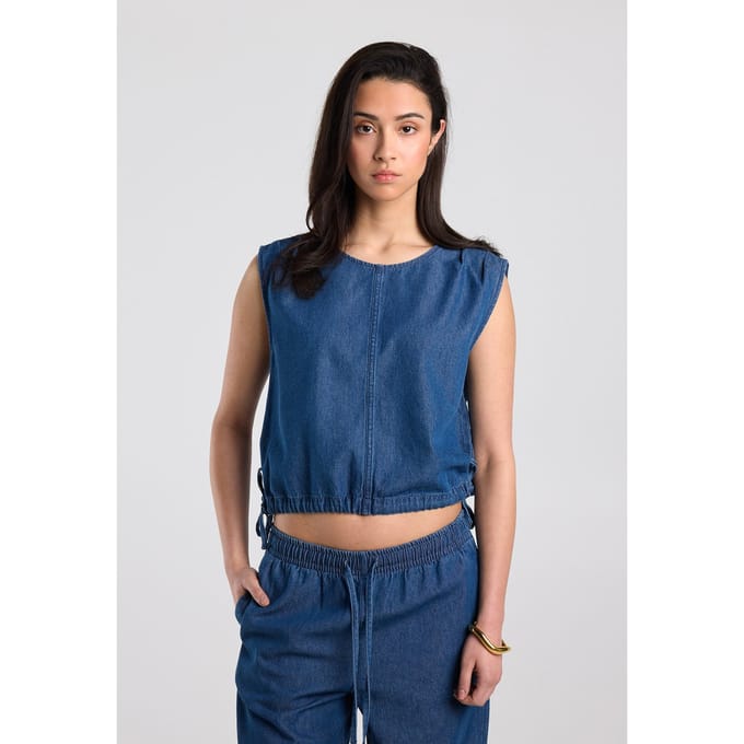 America Today Inez Medium Blue Taglia: M | Magliette intime Outlet | Donna | Blu