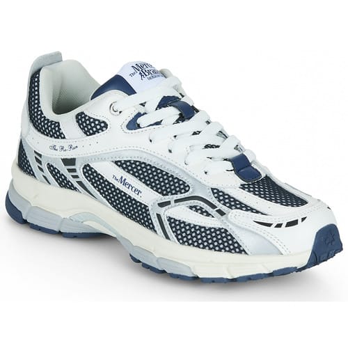 Lage Sneakers The Mercer Brand The Re-Run White Silver
