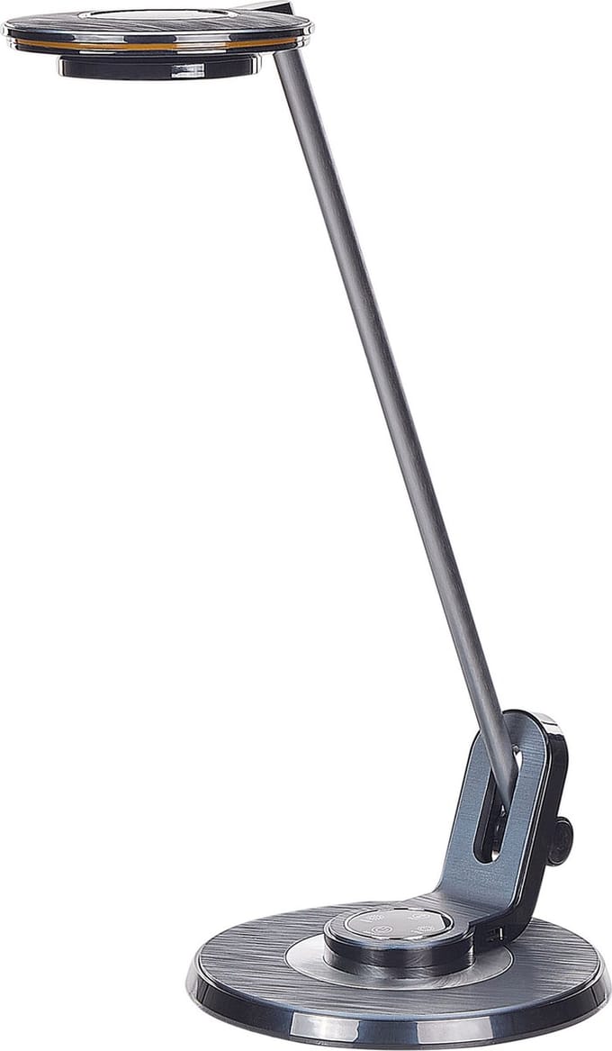 CORVUS - Tafellamp - Zwart/Zilver - Aluminium
