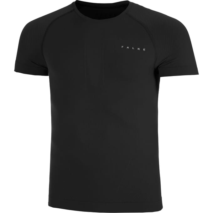 FALKE Warm Shortsleeved Shirt sneldrogend functioneel functioneel shirt met korte mouwen heren zwart - maat S