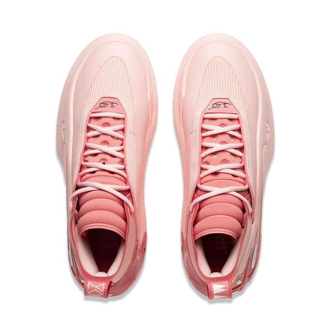 Li-Ning Way of Wade 11 Blossom Heren Sneakers Roze ABAU049-5 45 white