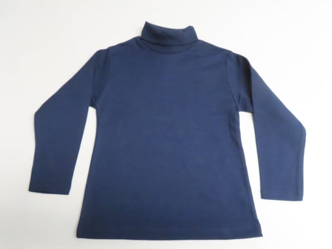 Trui - Sous pull - Unie - Blauw - Effen - 2 jaar 92