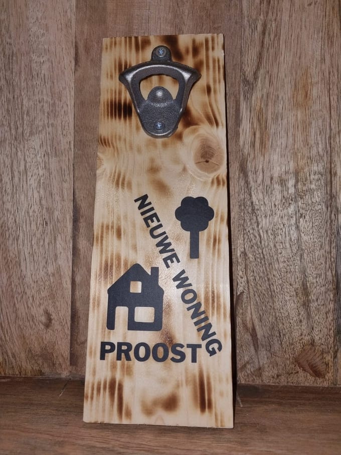 Wand Flesopener Nieuwe woning
