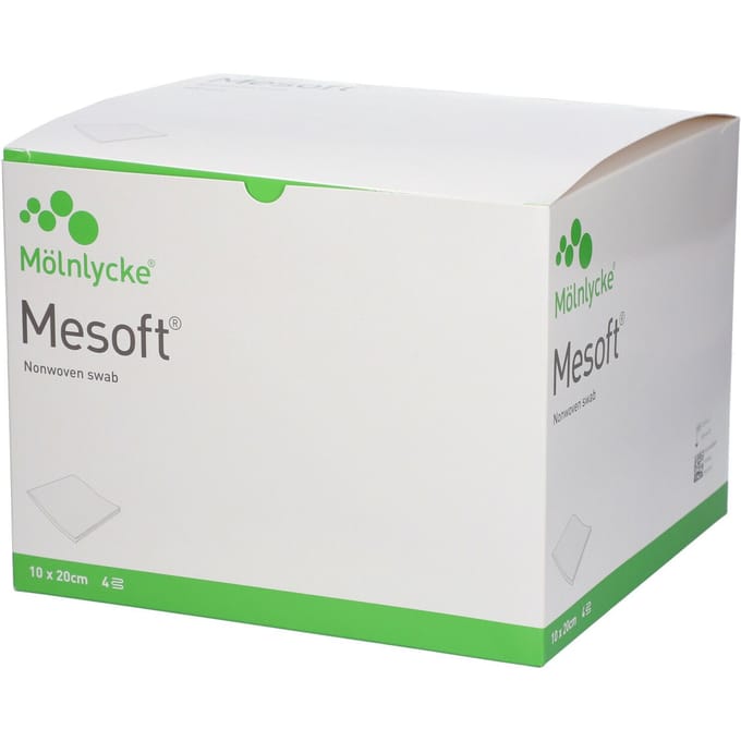 Mesoft® 4-Lagig 10 x 20 cm 156400 200 Compressen