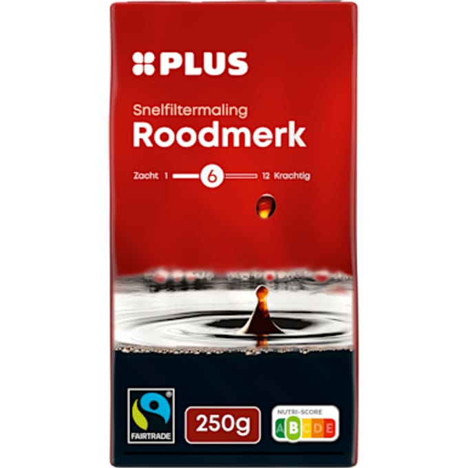 Roodmerk Filterkoffie Fairtrade