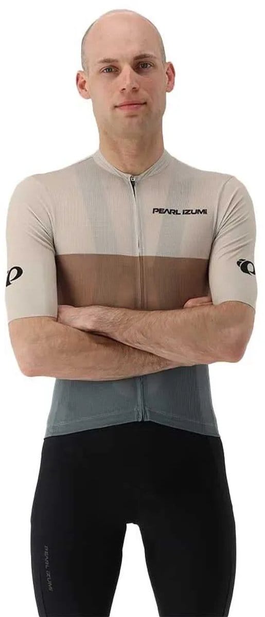 Pearl Izumi Ultimate Korte Mouw Wielertrui Grijs M Man