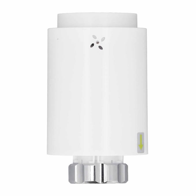 Thermostatische Radiatorkraan Programmeerbare APP Spraakbesturing TRV-klep Thermostatische Verwarmingsklep voor white