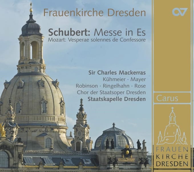 Staatskapelle Dresden, Sir Charles Mackerras - Schubert: Mass In E Flat Major D950 | Mozart: Vesperae (CD)