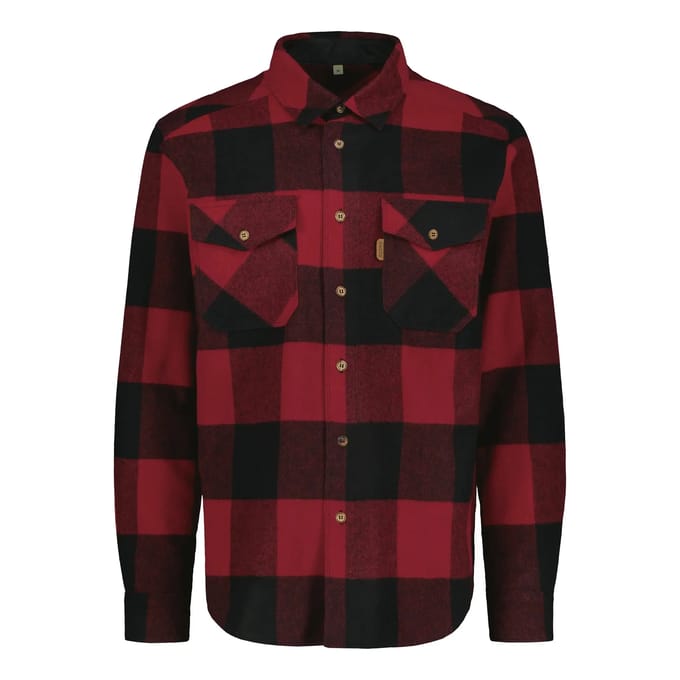 Dames lange mouwen wol shirt Sasta Alaska