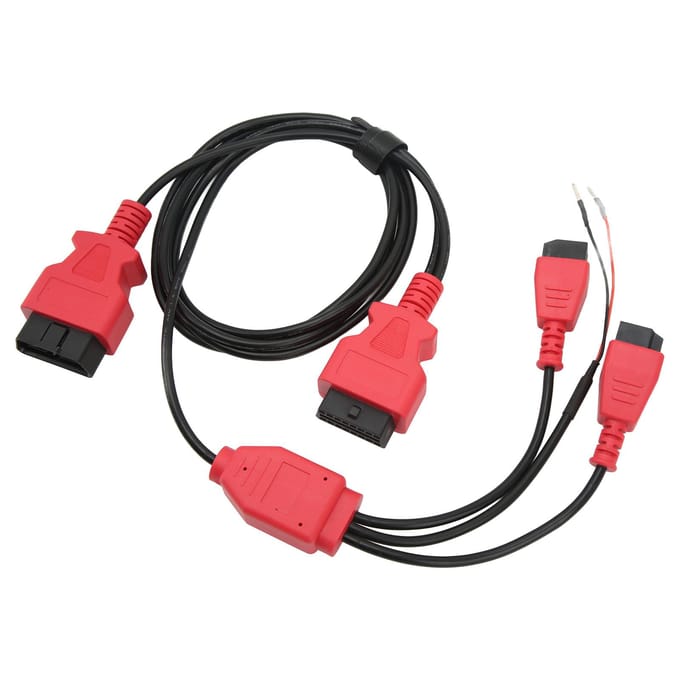 12Pin 8Pin Diagnosekabel Stabiele Transmissie OBD2 Diagnosekabel Connector voor FCA Alle black